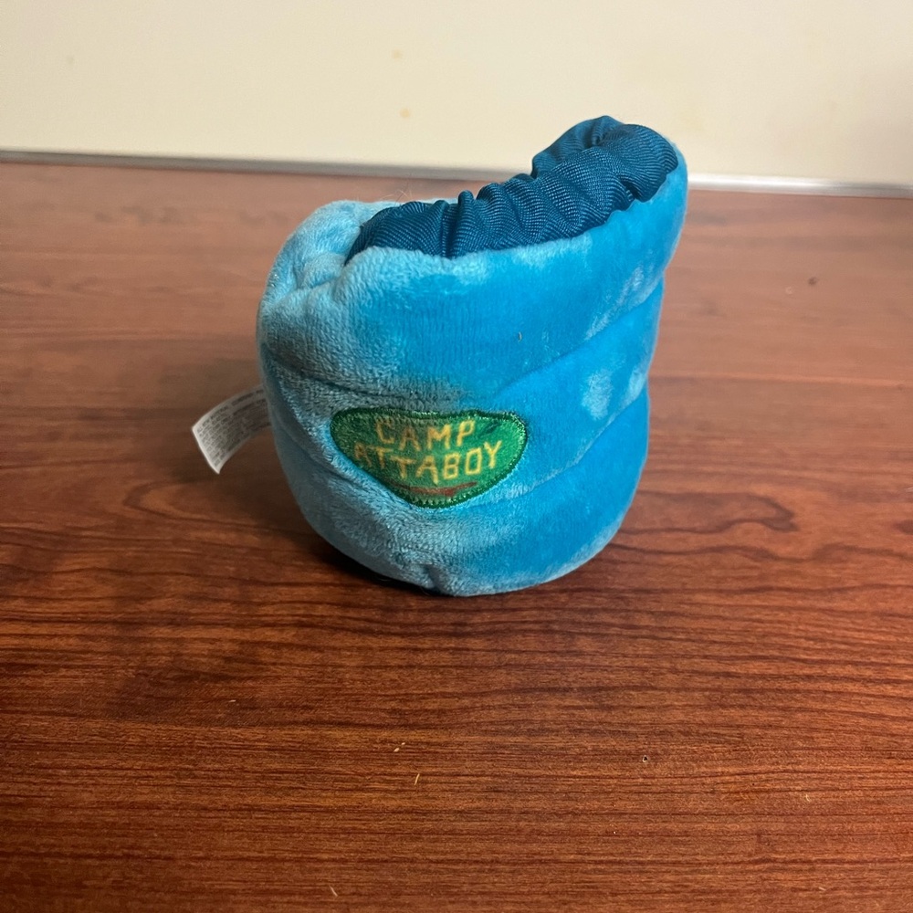 Bark Blue Camp Attaboy Dog Toy